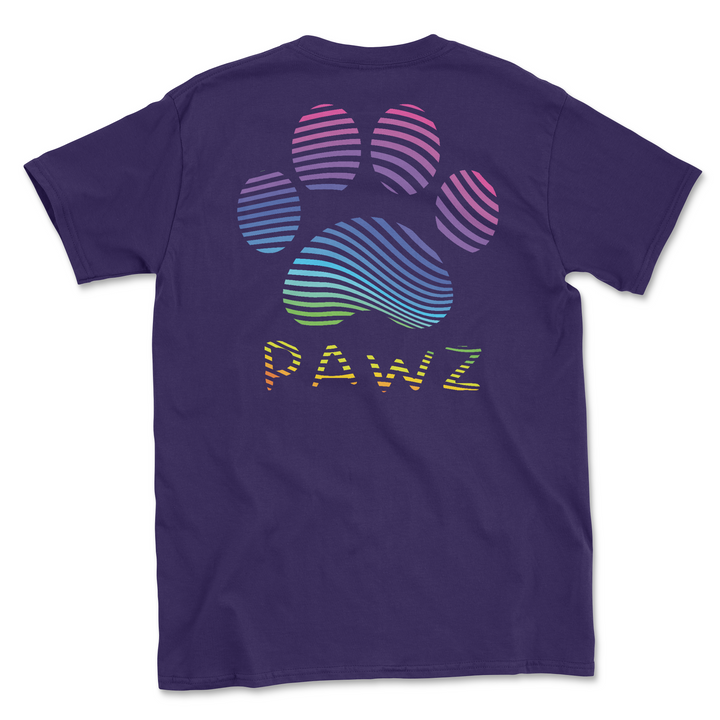 Rainbow Wave (Adult Short Sleeve T-Shirt)